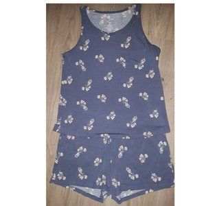 Tank top & shorts pajama set - Size M